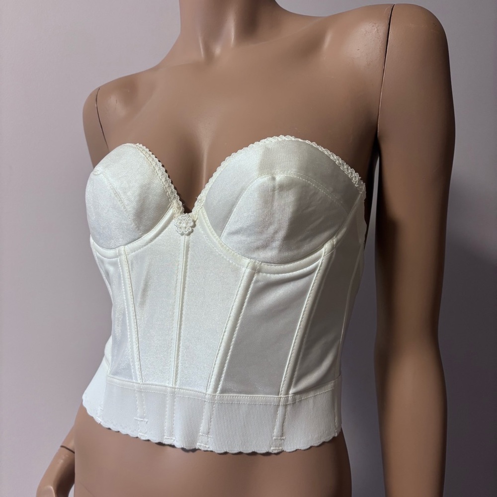 Carnival Vintage Strapless Corset Bustier Size 36A